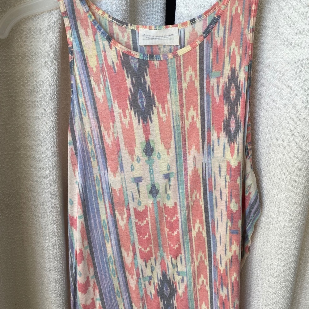 Tribal print ZARA tank top